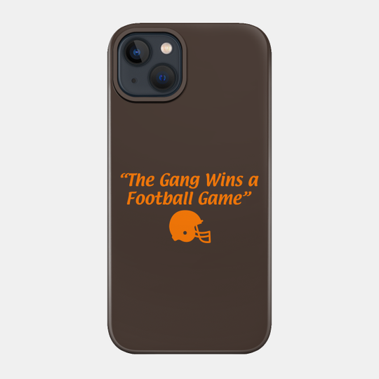 The Browns win a Football Game! - Cleveland Browns - Phone Case