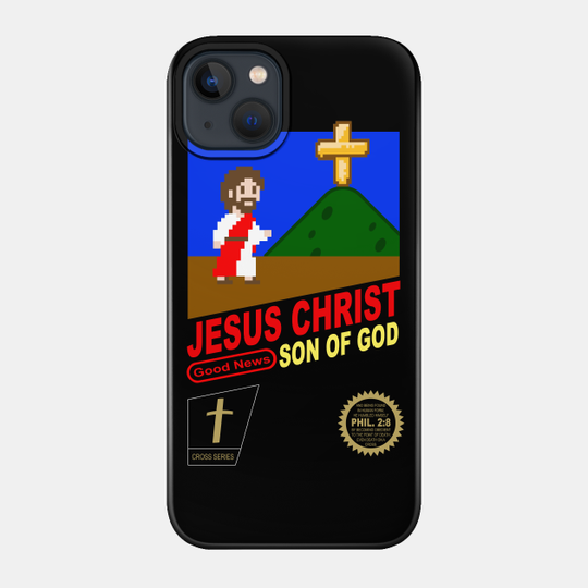 Jesus Christ 8-bit - Jesus Christ - Phone Case