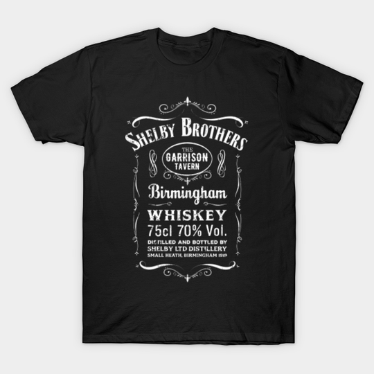 The Shelby Brother's Ltd Whiskey Label - Peaky Blinders - T-Shirt