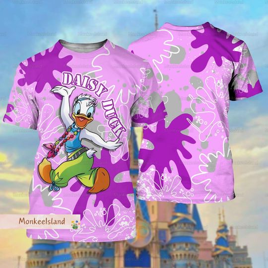 Disney Daisy Duck Shirt, Daisy Duck Tshirt, Disney Daisy Tee