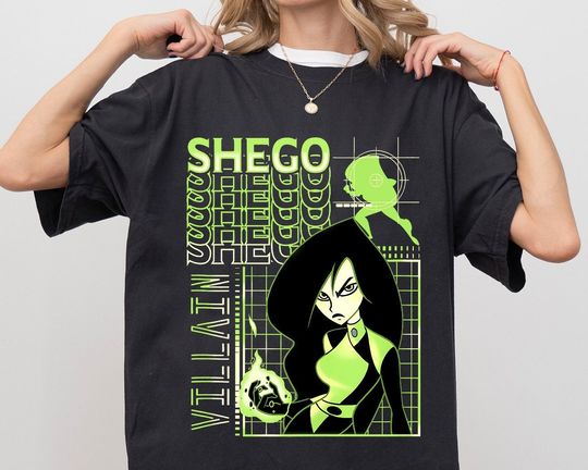 90s Shego Villains Kim Possible Shirt, Disney Kim Possible Shirt