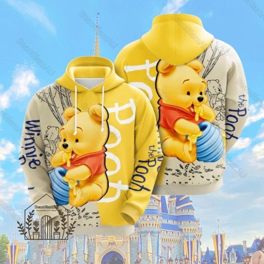Winnie The Pooh Hoodie, Winnie The Pooh Shirt, Disney Winnie Pooh Shirt, Disney Trip Shirt