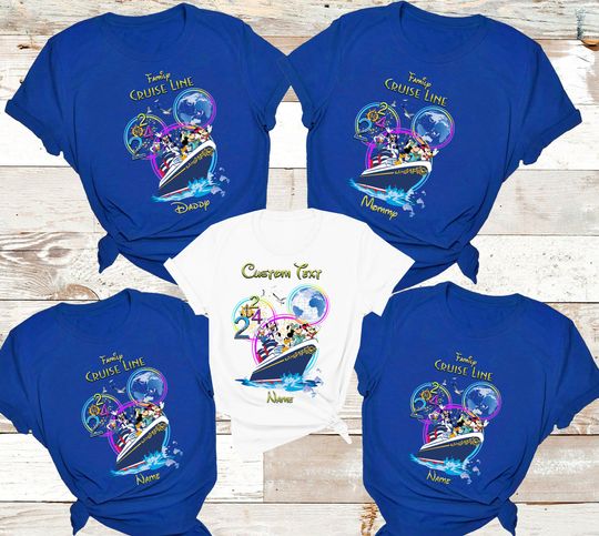Disney Family Cruise Shirt,2024 Disney Cruise Shirts, Disney Cruise Shirt,Minnie & Mickey Matching Family Disney Cruise Shirt