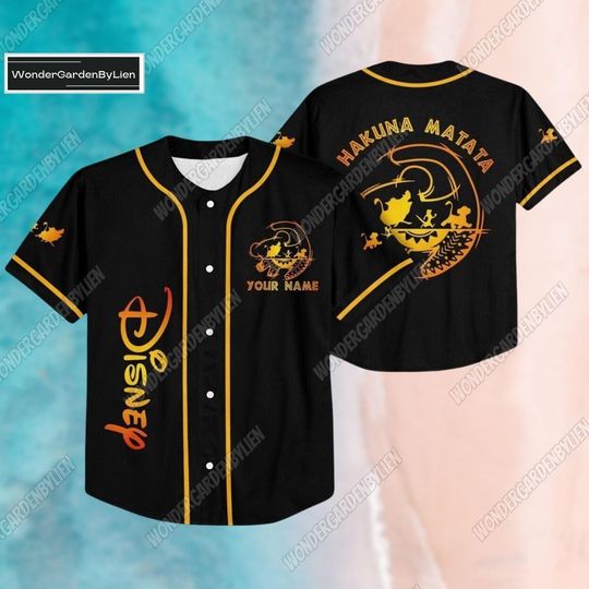 The Lion King Shirt, Disney Hakuna Matata Baseball Jersey, Lion King Disney