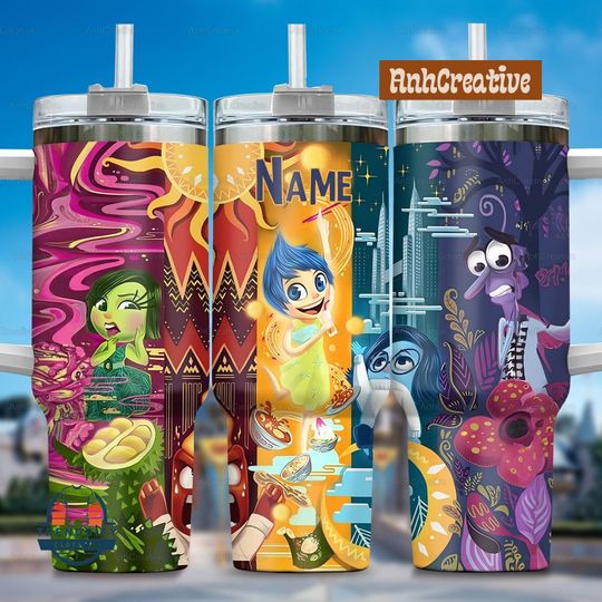 Personalized Inside Out 2024 Tumbler, Disney Tumbler