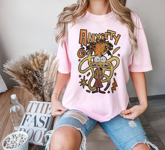 Disney Pixar Inside Out 2 Anxiety Graphic Shirt, Today Is A Core Memory Day