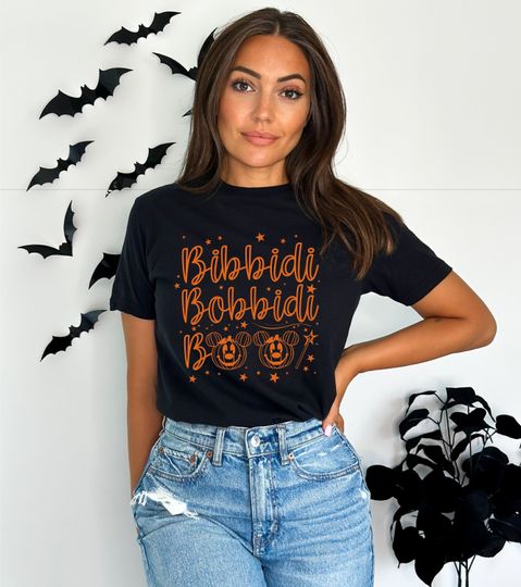 Bibbidi Bobbidi Boo Shirt, Disney Halloween Matching Shirt