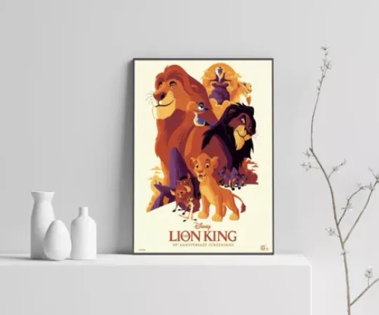 Disney Celebrate The 30th Anniversary of The Lion King Poster