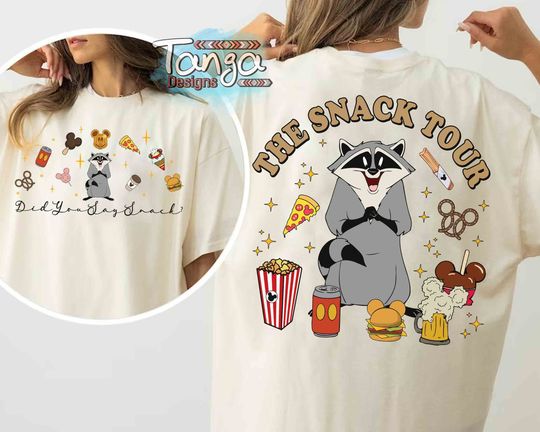 Disney Pocahontas Did You Say Snacks Tee, Magic Kingdom Disneyland Family Gift