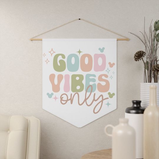 Good V Only Wall Pennant | Disney Wall Decor | Disney Magic Wall Hanging