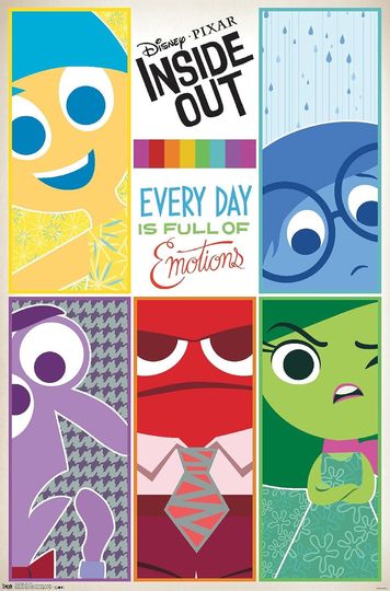 Disney Pixar Inside Out - Grid Wall Poster