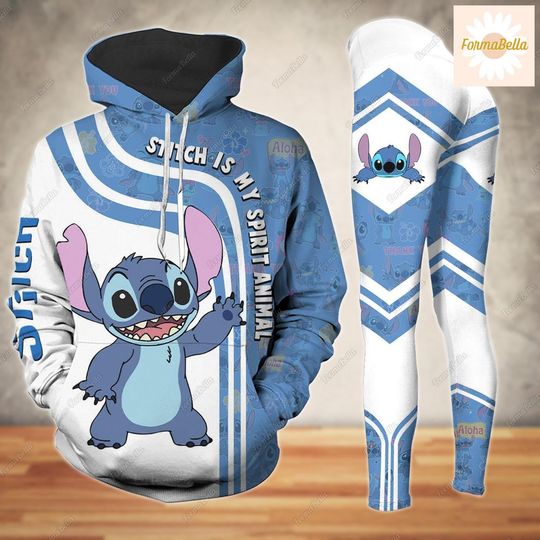 Stitch Is My Spirit Animal Hoodie, Disney Stitch Hoodie