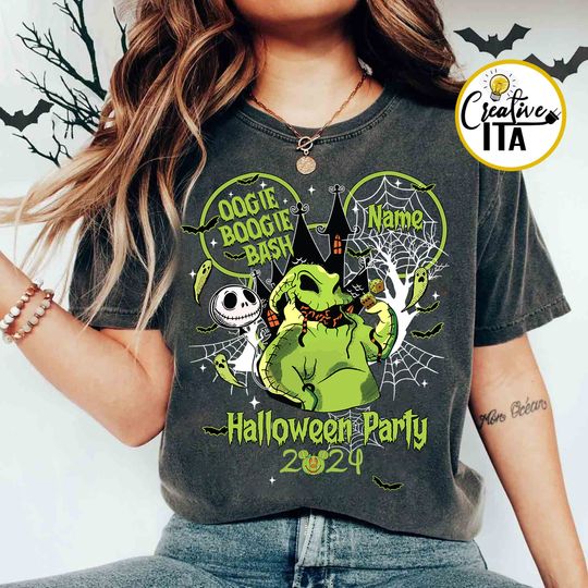 Personalized Oogie Boogie Bash 2024 T-shirt, Disneyland Halloween Shirt