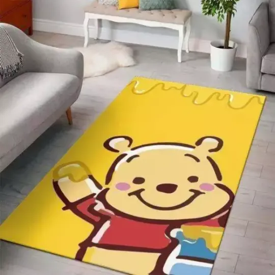 Cute Pooh Bear Winnie The Pooh Disney Rug