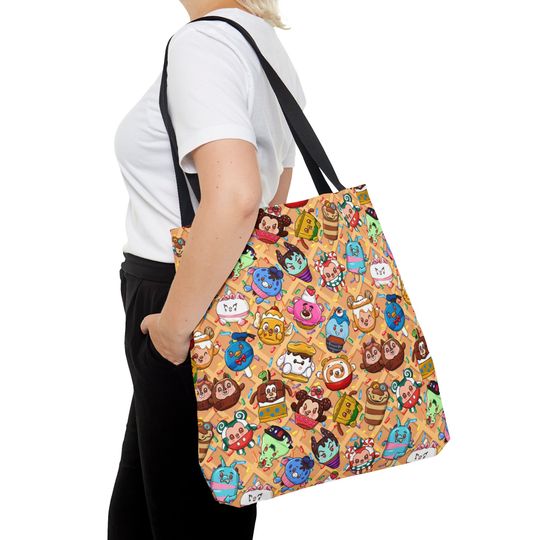 Disney Munchling Collection Inspired Tote Bag AOP