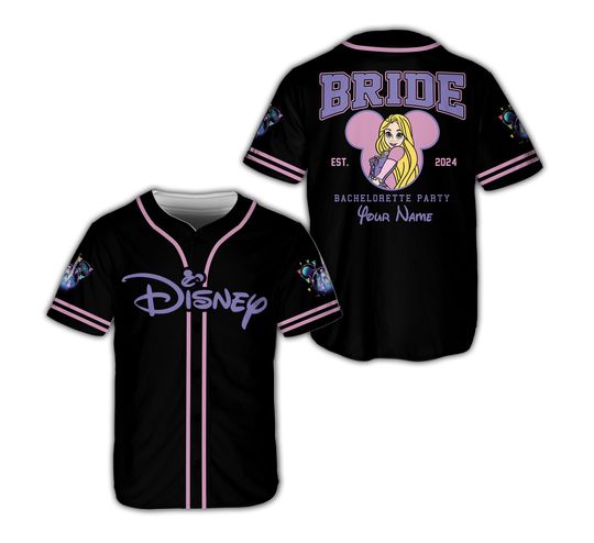 Custom Ddisneyland Baseball Jersey Ddisney Vacation Matching Shirt Personalized Ddisney Wedding Bride Shirt
