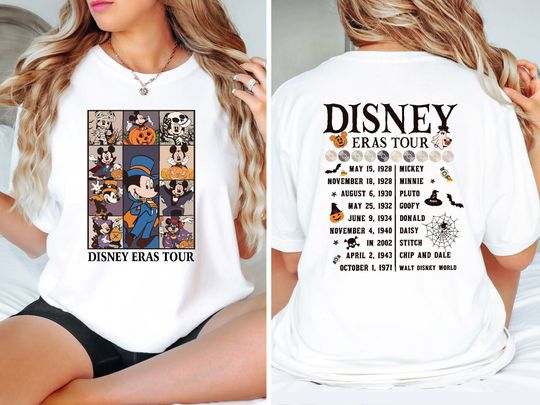 Disney Halloween Eras Tour Shirt, Eras Tour Shirt, Disney Trip Shirt, Disneyland Shirt