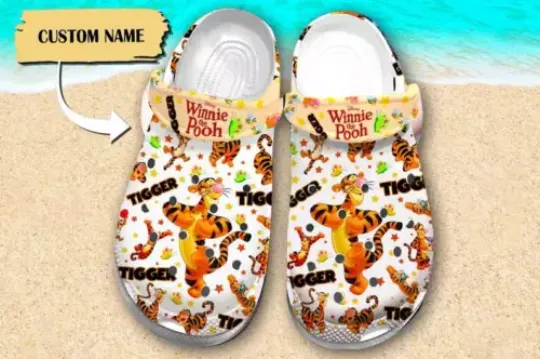 Disney Tigger from Winnie the Pooh Clogs