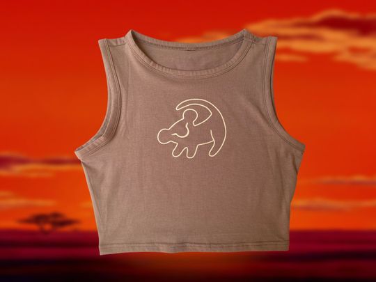 Simba Crop Tank | Disney Crop Tank | Disney Shirt | Lion King