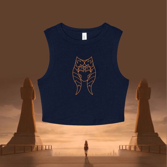 Ahsoka Crop Top | Star Wars | Ahsoka Tano | Star Wars shirt | Disney Crop top
