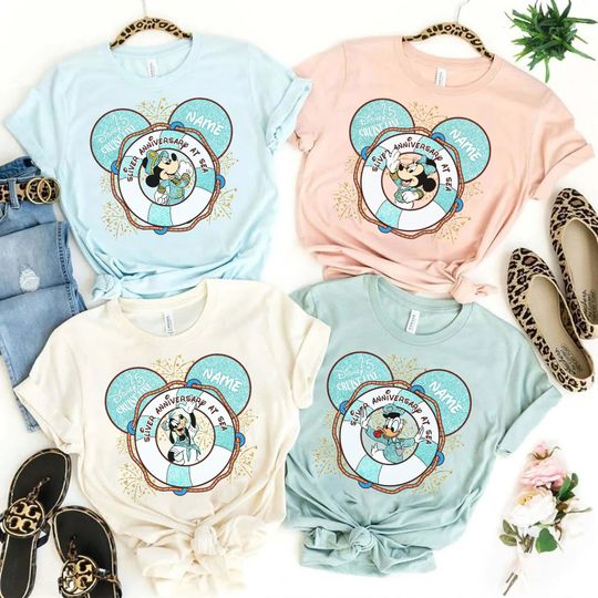 Disney Cruise Line Shirt, Cruise Line 25th Anniversary Shirt, Sliver Anniversary