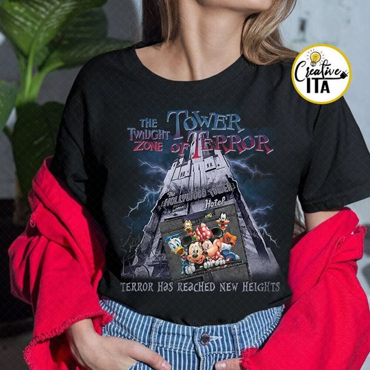 The Twilight Zone Tower Of Terror Shirt, Disney Halloween Shirt