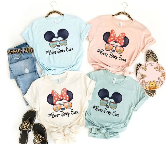 Best Day Ever Disney Vintage Shirts, Mommy and Me Shirt, Mickey Ears Shirt