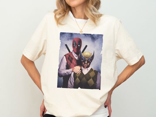 Deadpool And Wolverine Brothers Shirt, Disney Marvel Shirt