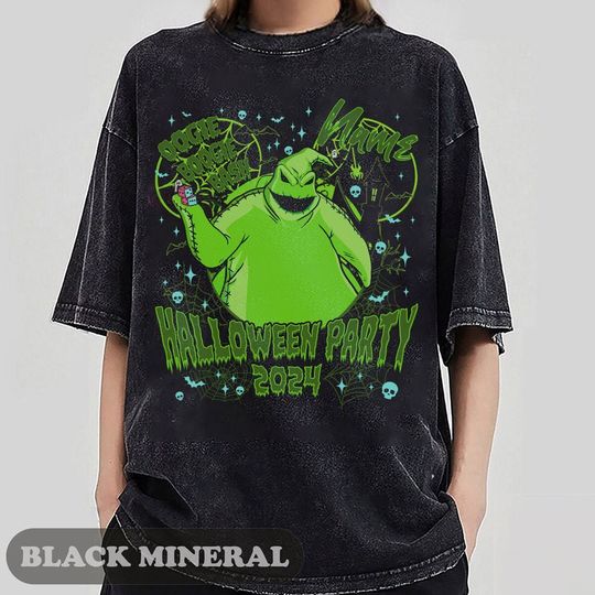 Custom Name Oogie Boogie Bash 2024 T-shirt, Disneyland Halloween shirt
