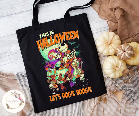 Let's Oogie Boogie Tote Bag, Disney Halloween Bag, Oogie Boogie Bash 2024 Bag