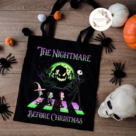 The Nightmare Before Christmas Oogie Boogie Disney Halloween Bag, Halloween Party 2024 Gift