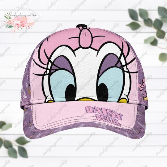 Daisy Duck Cap, Daisy Duck Classic Cap, Disney Daisy Duck Hat