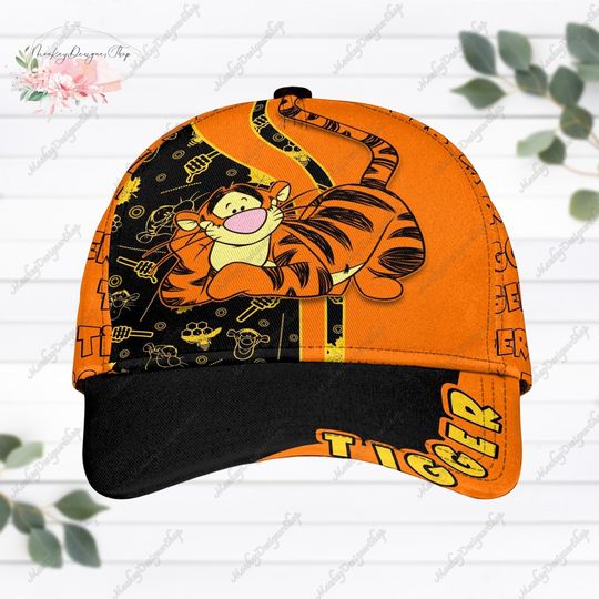 Tigger Hats, Tigger Classic Cap, Winnie The Pooh Hat, Disney Pooh Tigger Hat