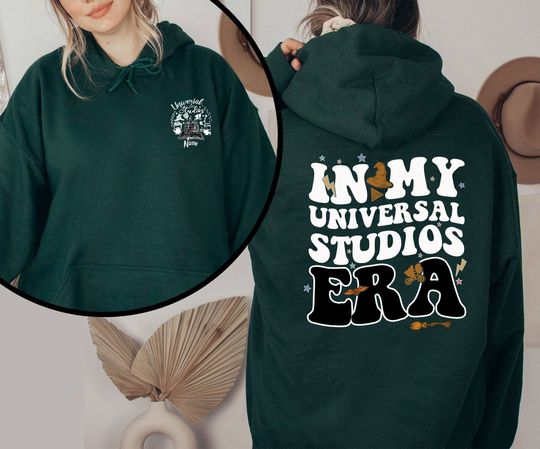 Universal Studios Sweatshirt,  In My Universal Era Shirt, Universal 2 Sides Tee, Disneyworld Vacation Shirt
