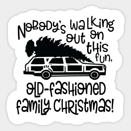 Griswold Family Christmas - Clark Griswold - Sticker