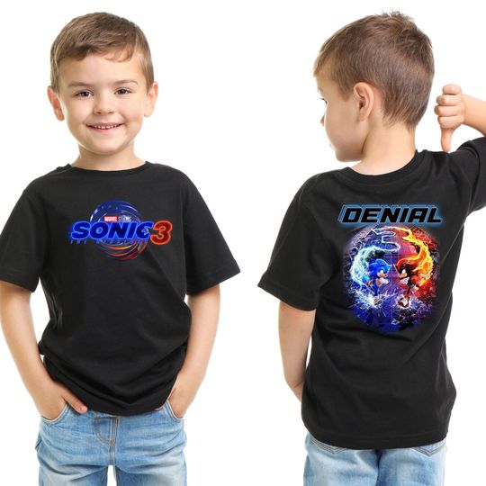 Sonic The Hedgehog 3 Shirt/Sonic 3 Movie Birthday Boy Shirt/Sonic Shirt/Sonic 3 Hedgehog Birthday Shirt/Sonic The Hedgehog Shirt