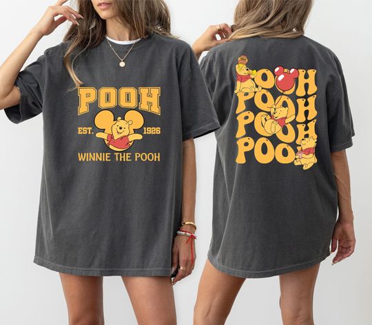 Disney Winnie the Pooh Est 1926 Shirt, Comfort Colors Pooh T-shirt, Winnie The Pooh Shirt, Disney Family Matching Tee, Disneyland Trip Tee