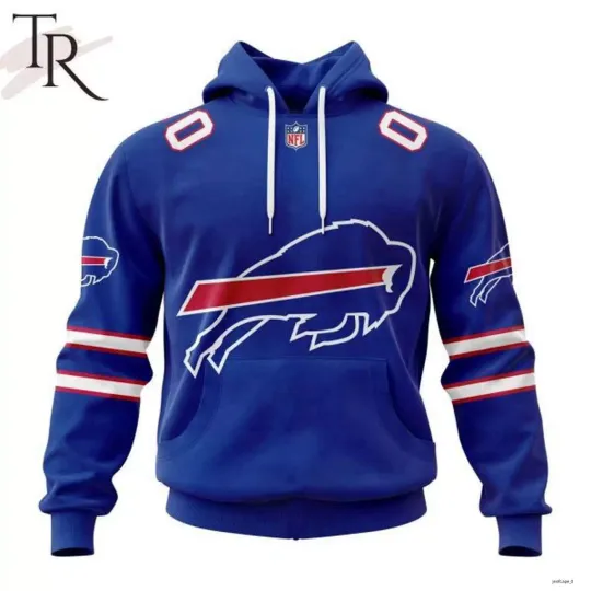 Buffalo Bills 2024 Personalized Name And Number Hoodie Fan Made