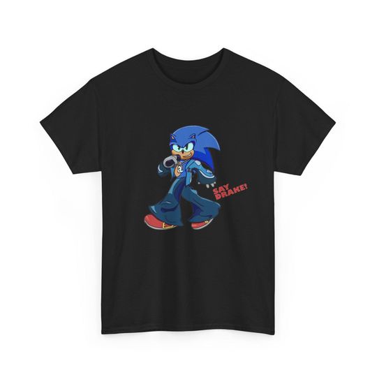 Kendrick Lamar Sonic T-Shirt, Say Drake Meme Shirt, LIX Halftime Show Tee, Music Fan Gift, Graphic Tee, Hip Hop Apparel