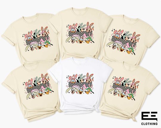 Discover Disney Easter Shirt, Mickey And Friends Easter T-shirt, Happy Easter Shirt, Disney Bunny Shirt, Easter Day Sweatshirt, Disney Family Shirt