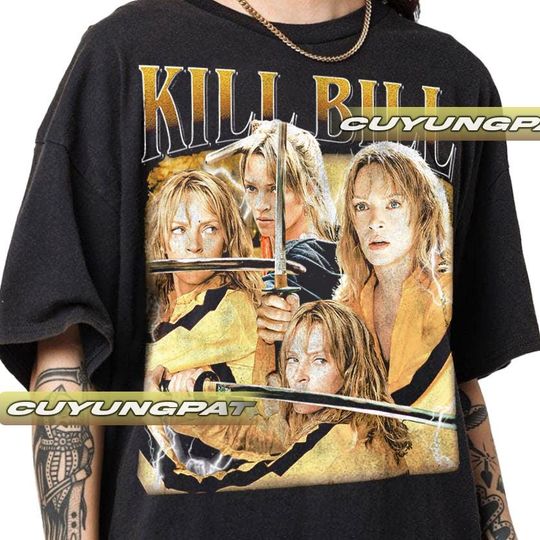 Kill Bill Vintage T-Shirt, Gift For Woman and Man Unisex T-Shirt