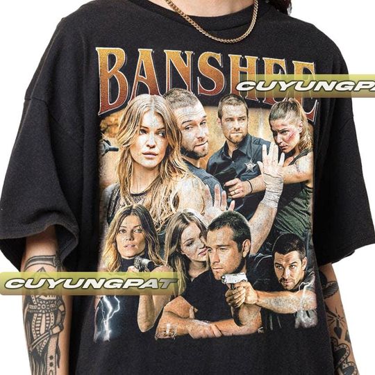 Discover Banshee Movie Vintage T-Shirt, Gift For Woman and Man Unisex T-Shirt
