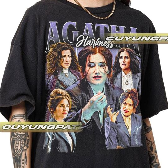 Agatha Harkness Vintage T-Shirt, Gift For Woman and Man Unisex T-Shirt
