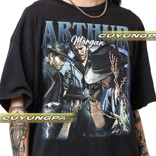 Arthur Morgan Vintage T-Shirt, Gift For Woman and Man Unisex T-Shirt
