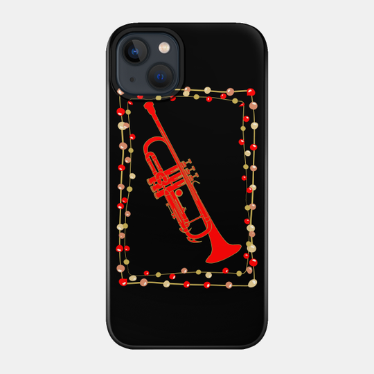 Christmas Trumpet - Trumpet - Phone Case