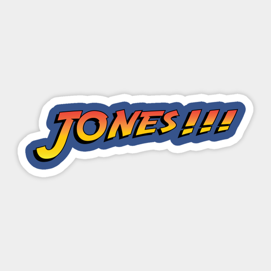 Jones!!! - Indiana Jones - Sticker