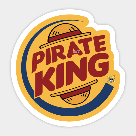 Pirate King (eventually) - One Piece - Sticker