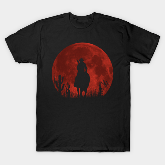 Red moon - Red Dead Redemption - T-Shirt