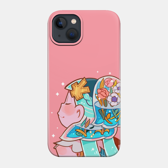 Osomatsu-san: Aqua Blossom - Osomatsu San - Phone Case