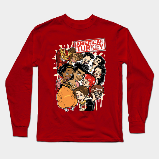 American Turkey - Big Mouth - Long Sleeve T-Shirt